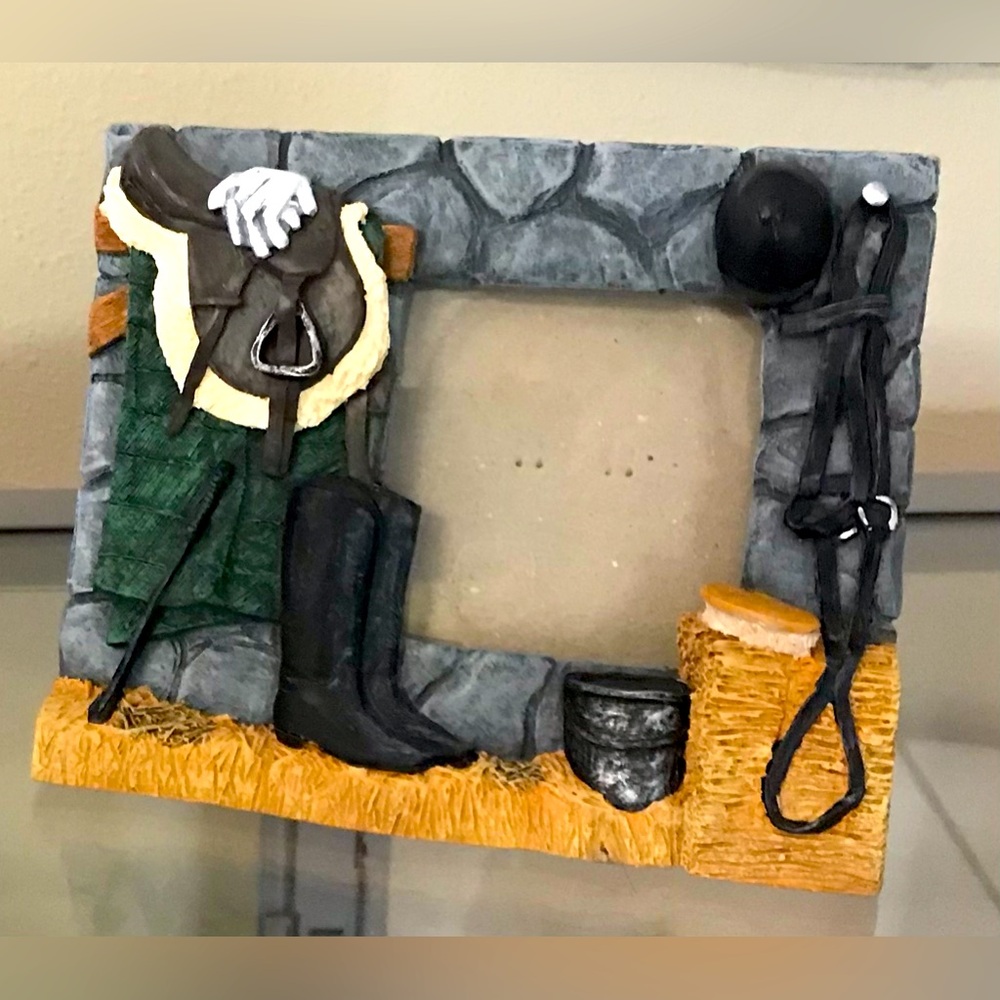 Equestrian Themed Picture Frame 4x6